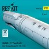 RESKIT RS32-0522 AN/AVQ-10 Pave Knife laser designation pod (1 pcs) (F-4D, A-6A) (3D Printed) (1/32)